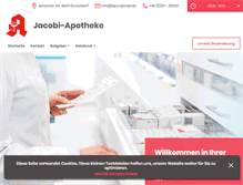 Tablet Screenshot of apo-jacobi.de